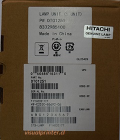 Lampara Hitachi CP-AW250NM CP-A300 DT01251
